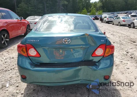 2010 Toyota Corolla Base из США, поврежденный, VIN 2T1BU4EE1AC235779